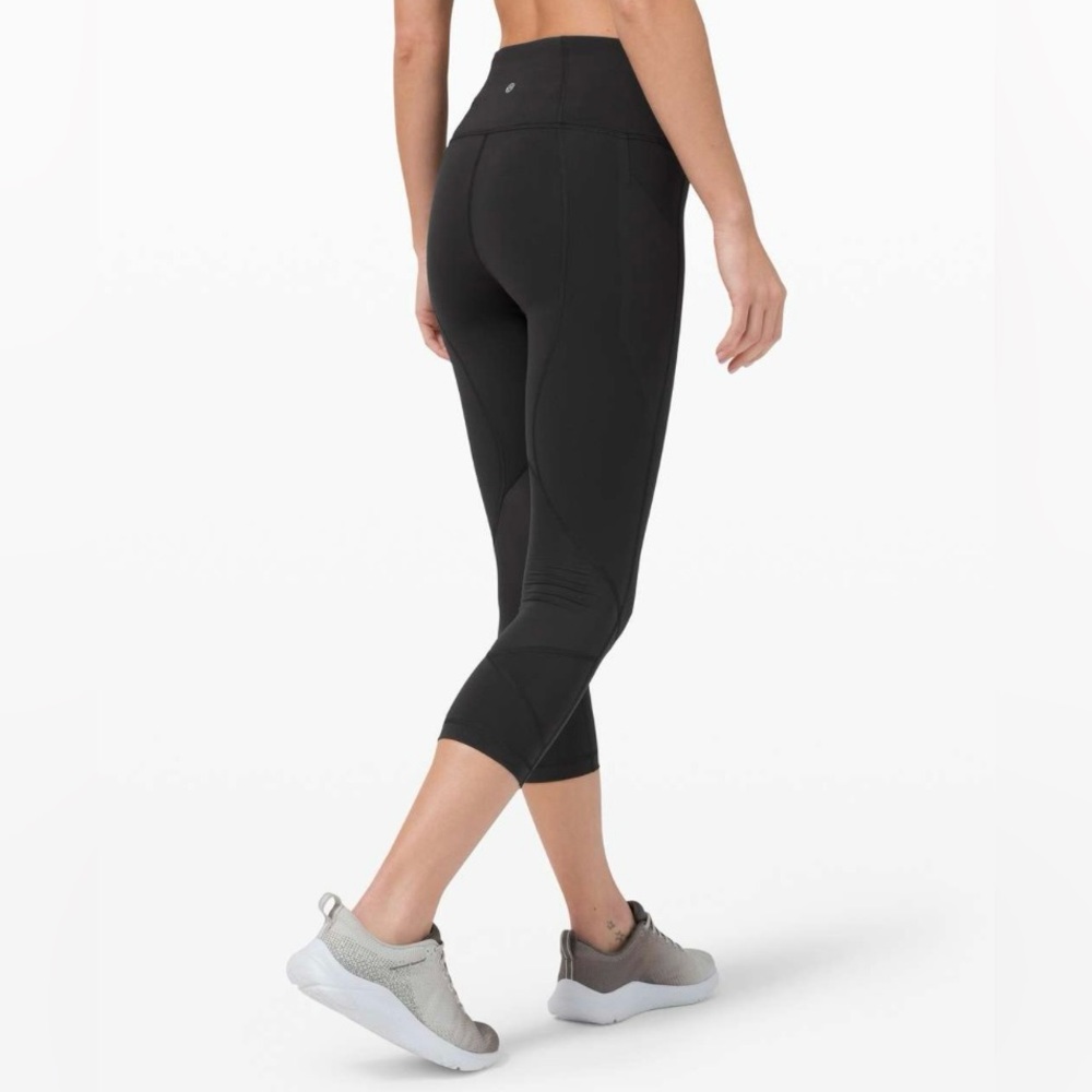 lululemon athletica | Pace Rival High-Rise Crop Leggings - 22” | Black | Size 4
